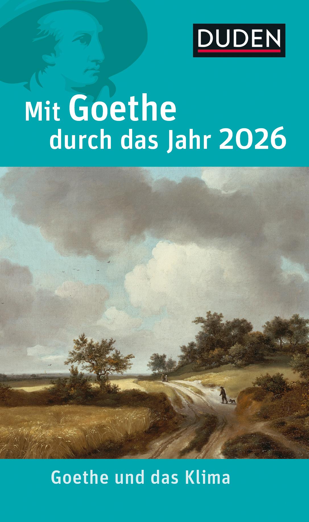 Vorderes Coverbild Mit Goethe durch das Jahr 2026