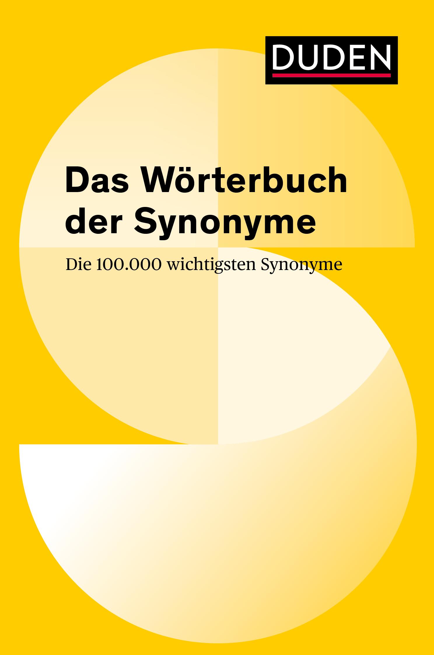 Vorderes Coverbild Duden - Das Wörterbuch der Synonyme