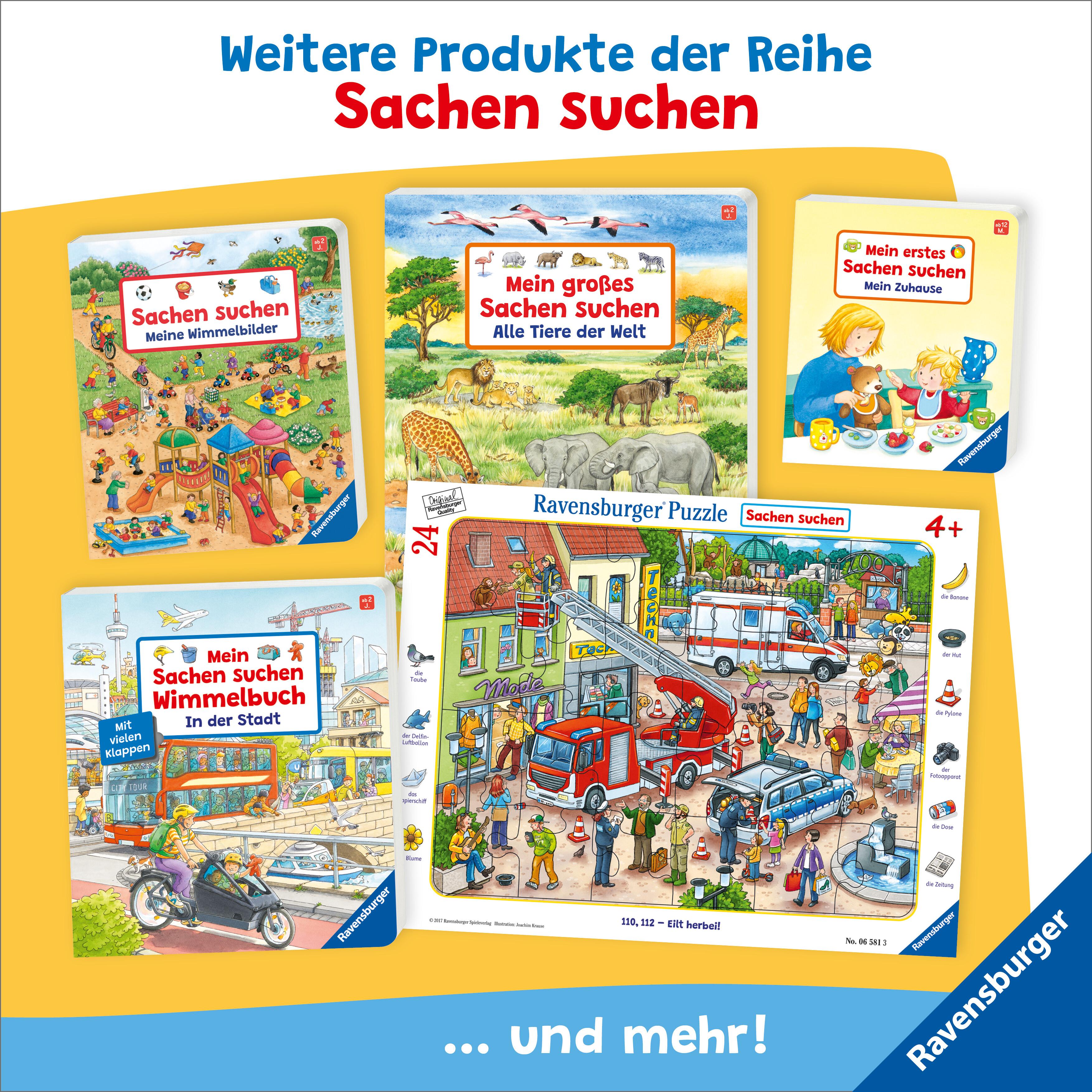 Beispielinhalt (Bild) Mein großer Sachen suchen Adventskalender