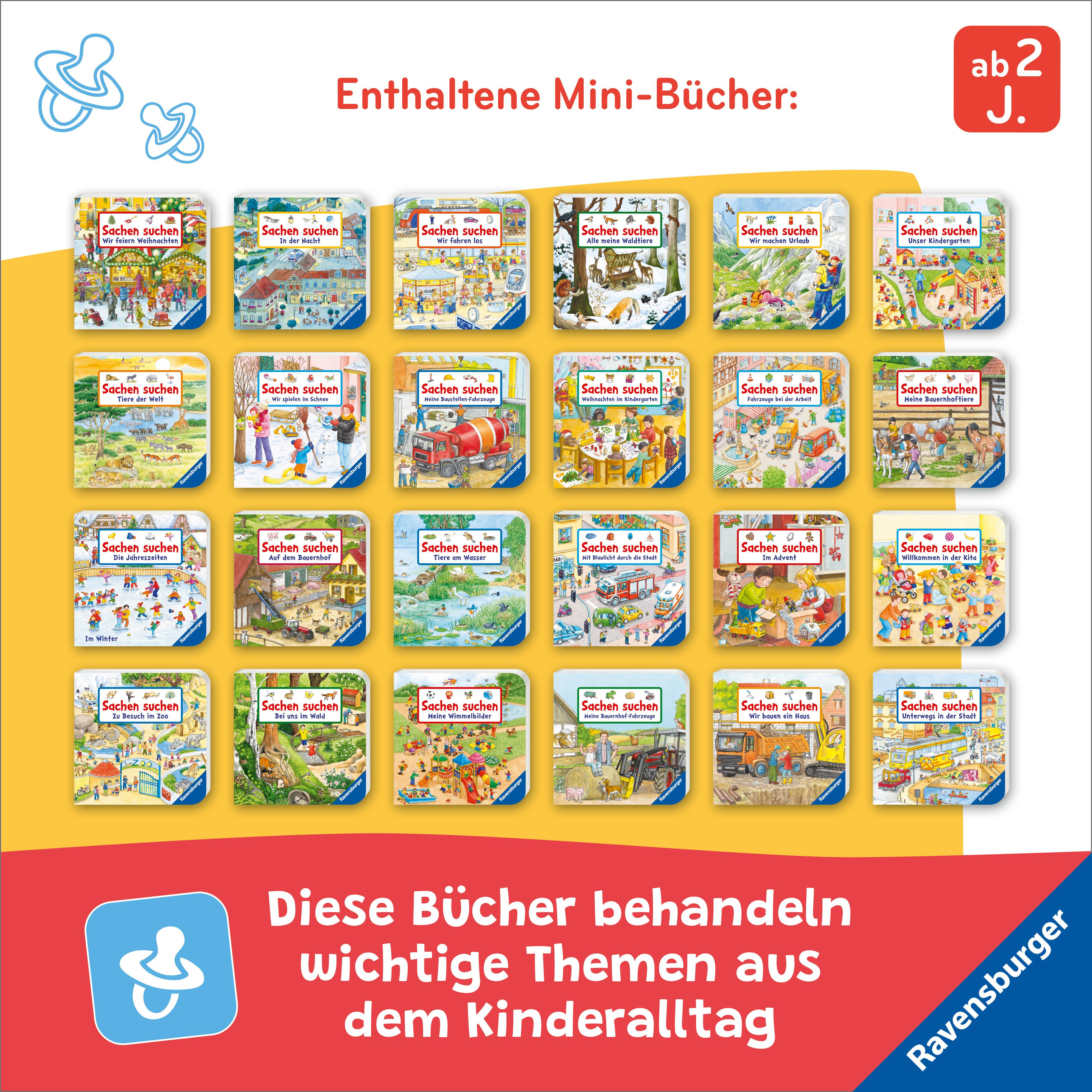 Beispielinhalt (Bild) Mein großer Sachen suchen Adventskalender