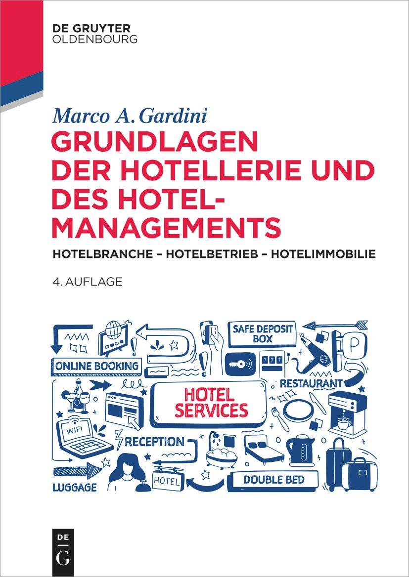Vorderes Coverbild Grundlagen der Hotellerie und des Hotelmanagements
