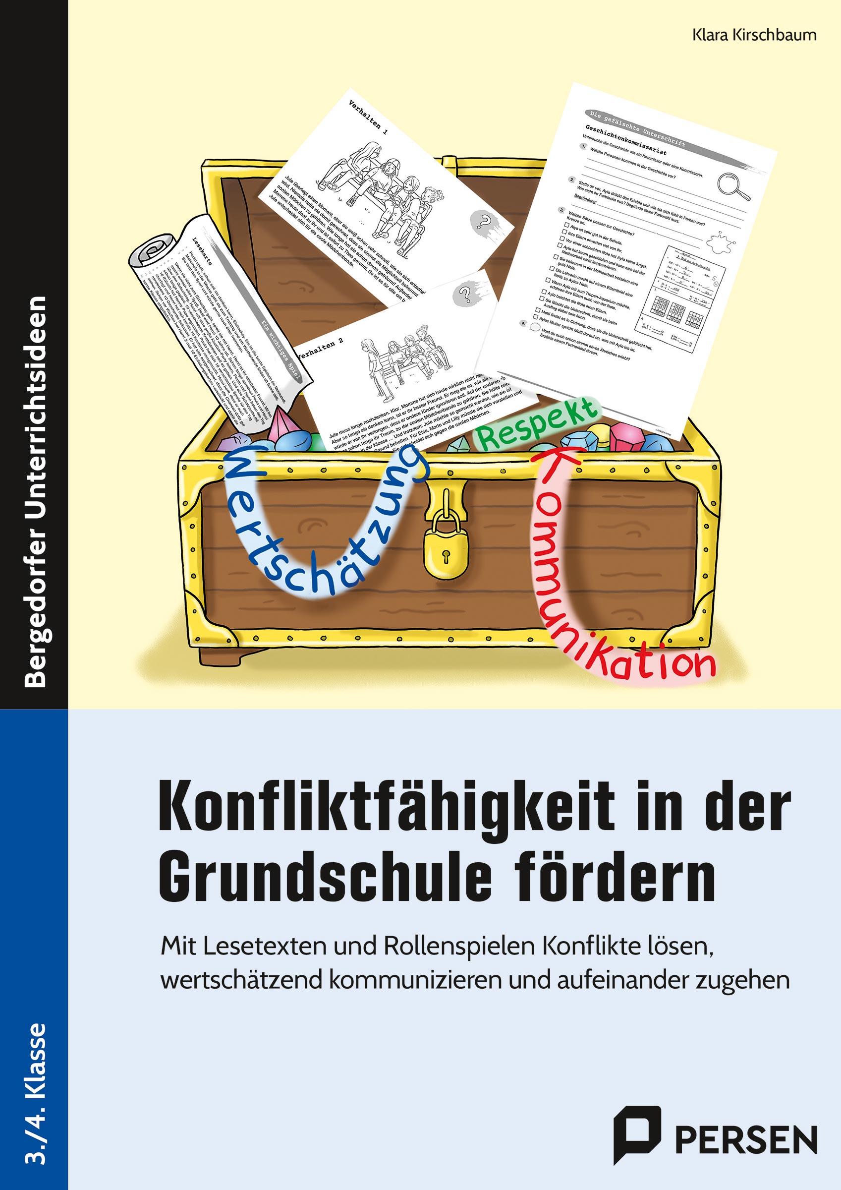 Vorderes Coverbild Konfliktfähigkeit in der Grundschule fördern