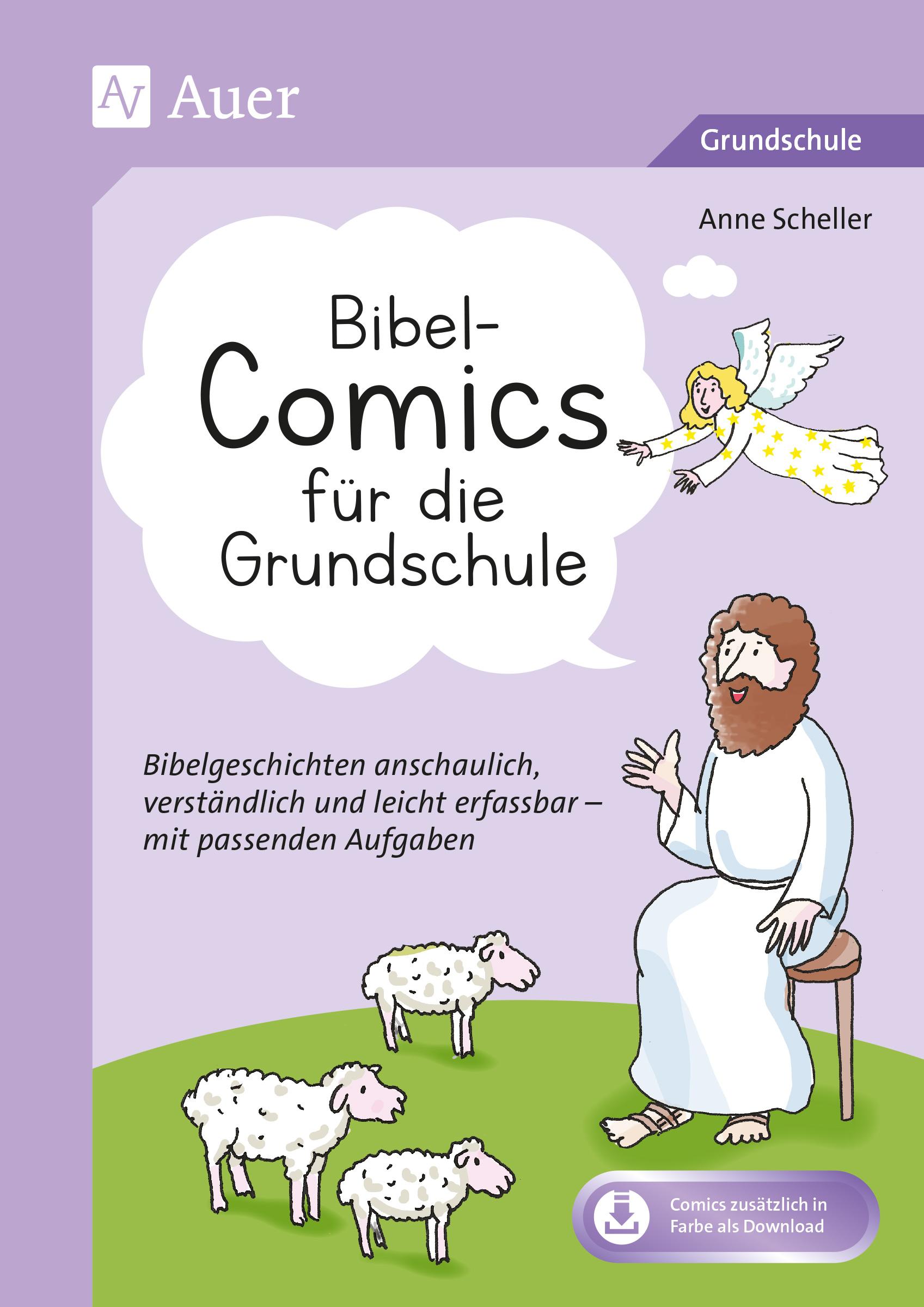 Vorderes Coverbild Bibel-Comics für die Grundschule