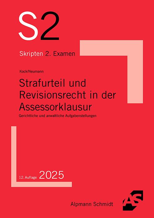 Vorderes Coverbild Strafurteil und Revisionsrecht in der Assessorklausur