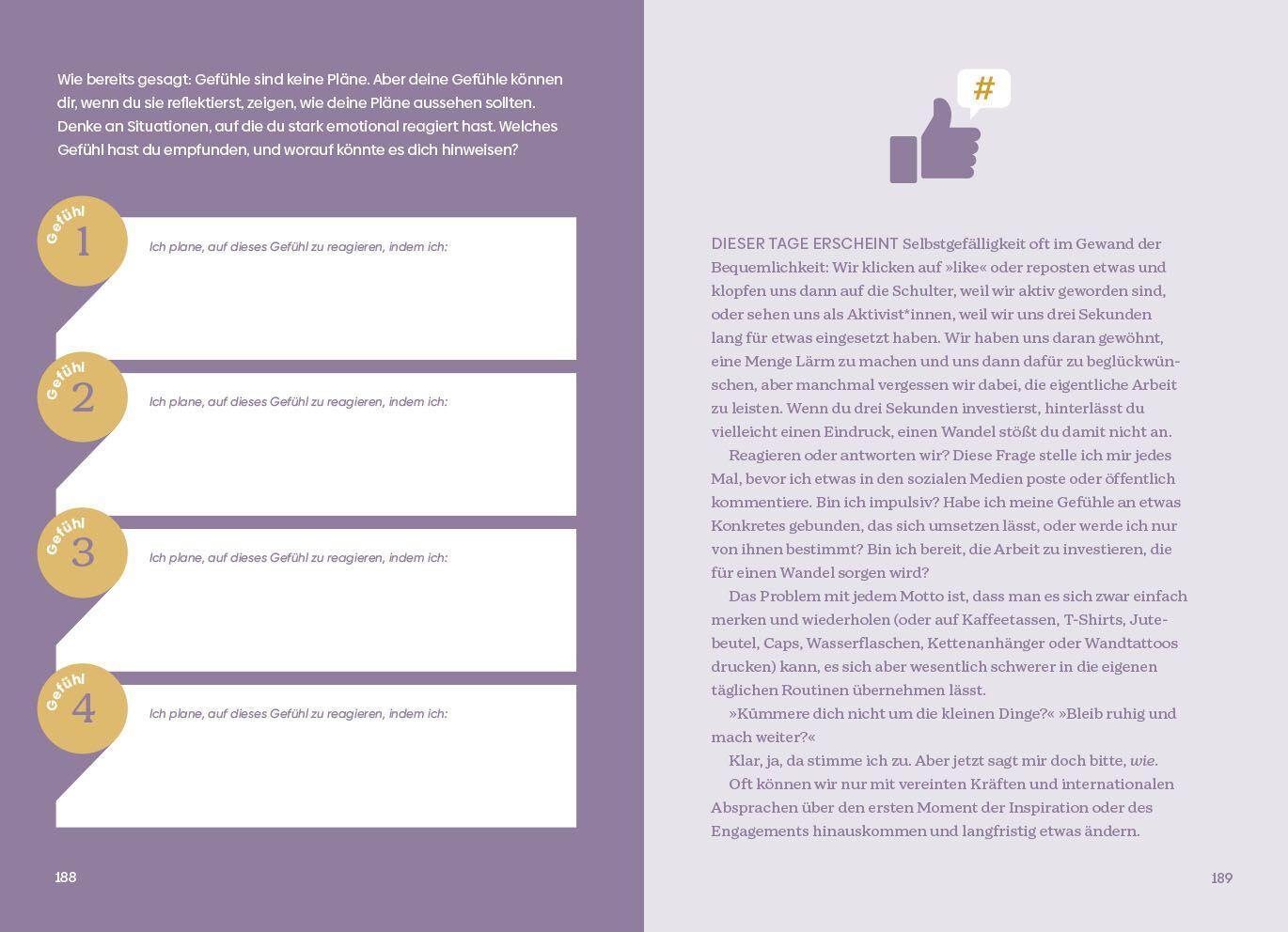 Beispielinhalt (Bild) Overcoming: Halt finden in unsicheren Zeiten