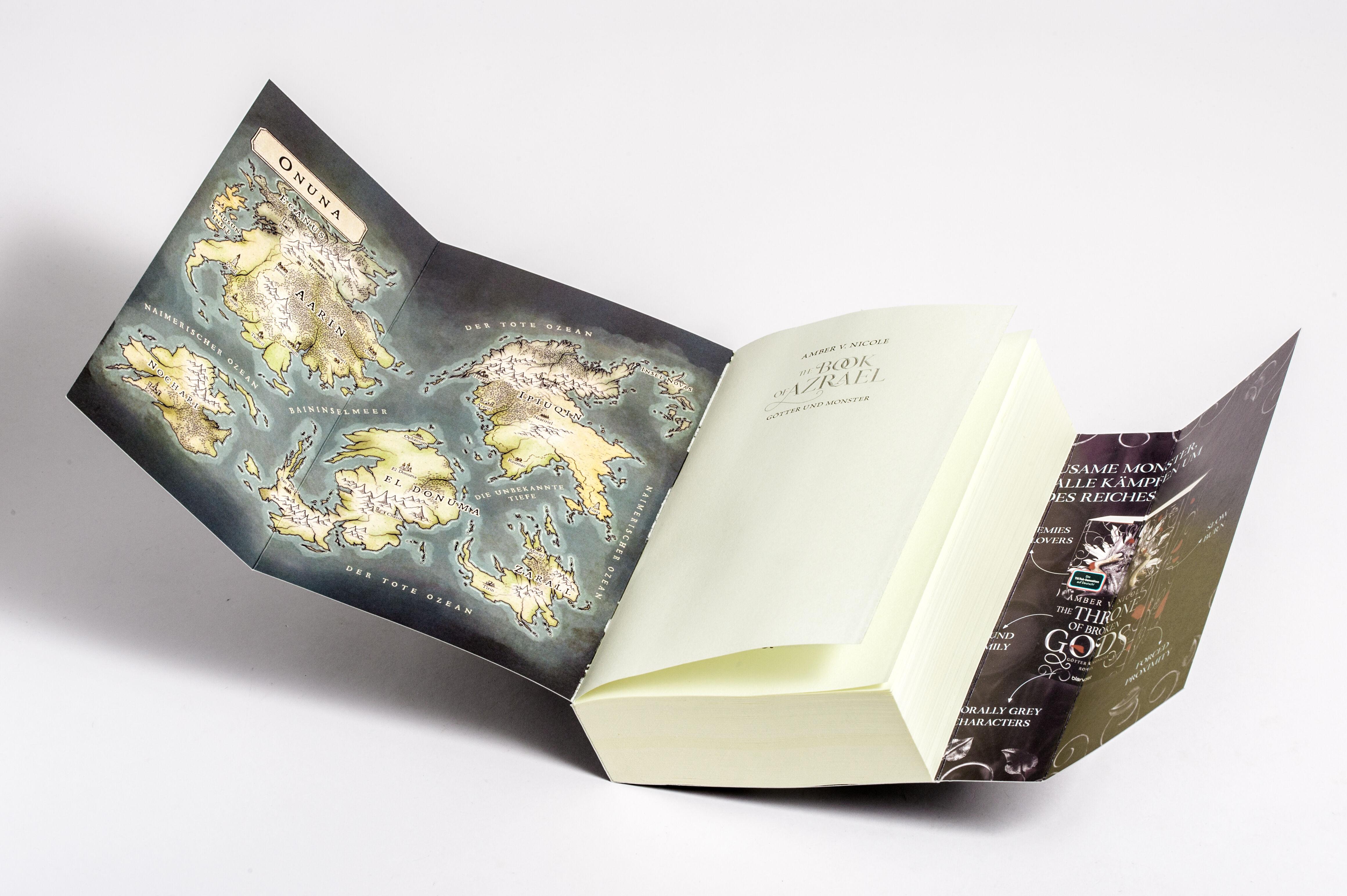 Beispielinhalt (Bild) The Book of Azrael - Götter und Monster 1