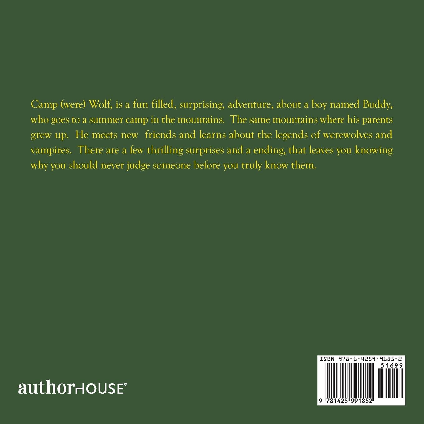 Rückseitencover Camp (Were) Wolf