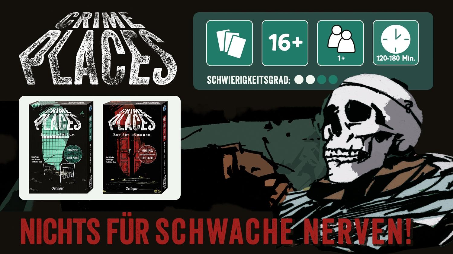 Beispielinhalt (Bild) Crime Places. Bar der Dämonen