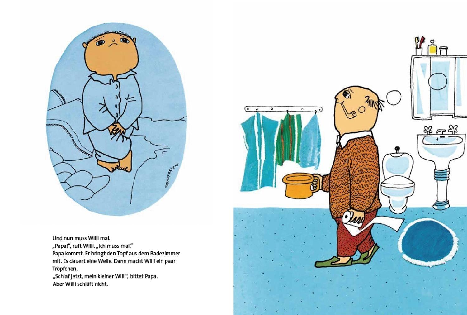 Beispielinhalt (Bild) Gute Nacht, Willi Wiberg