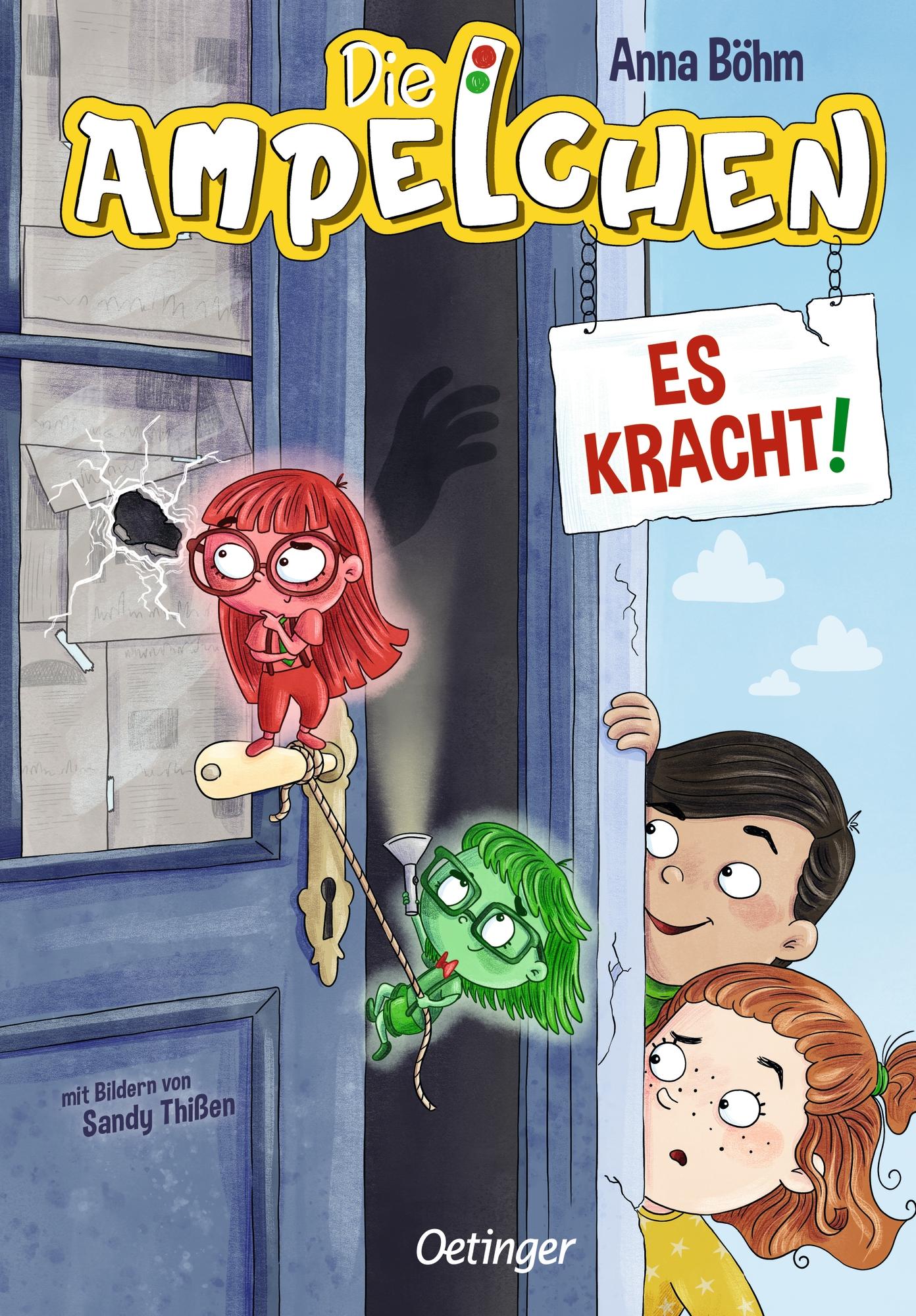Vorderes Coverbild Die Ampelchen 2. Es kracht!