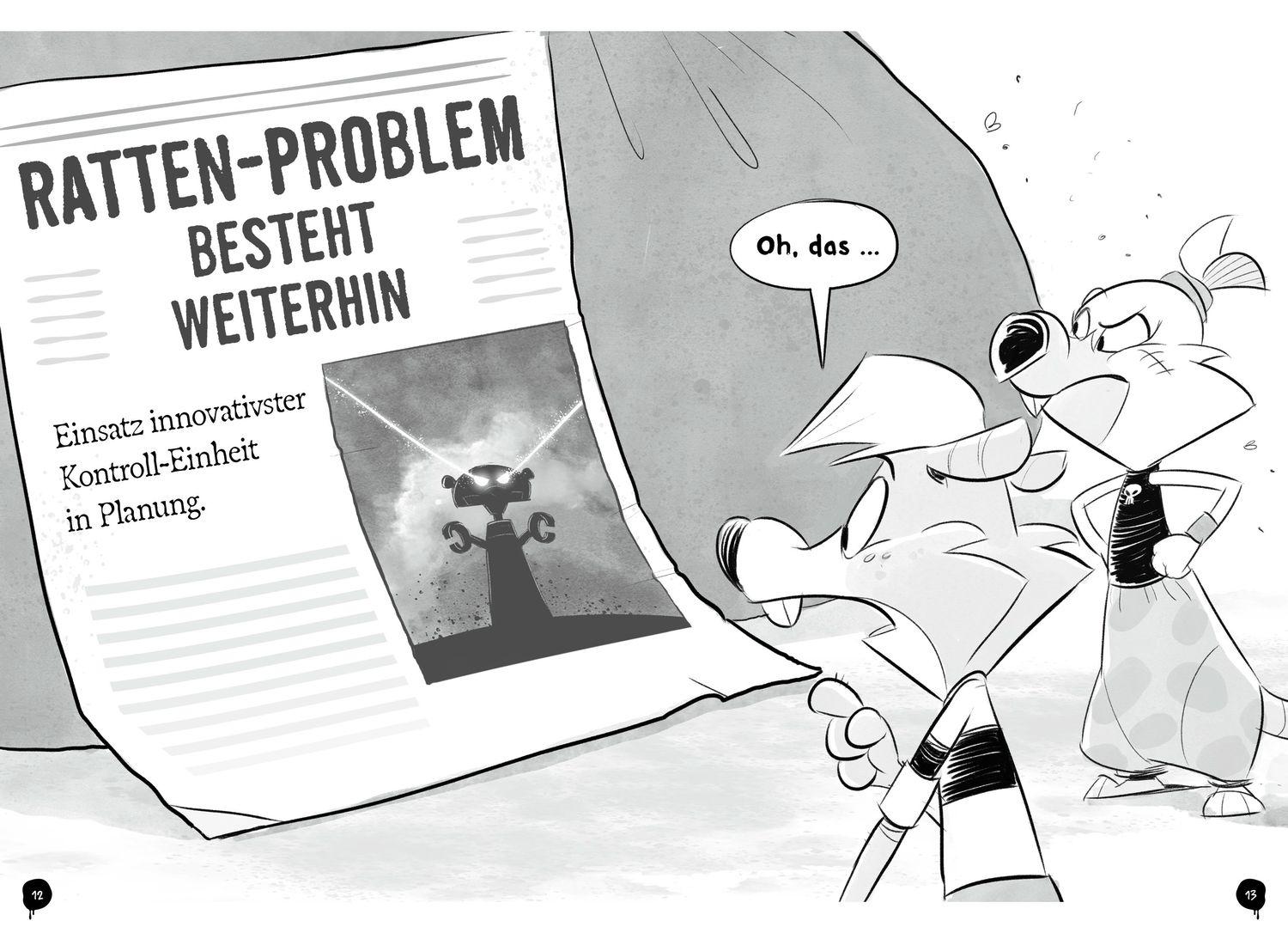 Beispielinhalt (Bild) Die Rattenbande 3. Achtung, Falle!