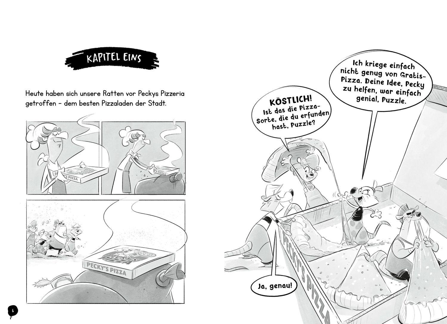 Beispielinhalt (Bild) Die Rattenbande 3. Achtung, Falle!