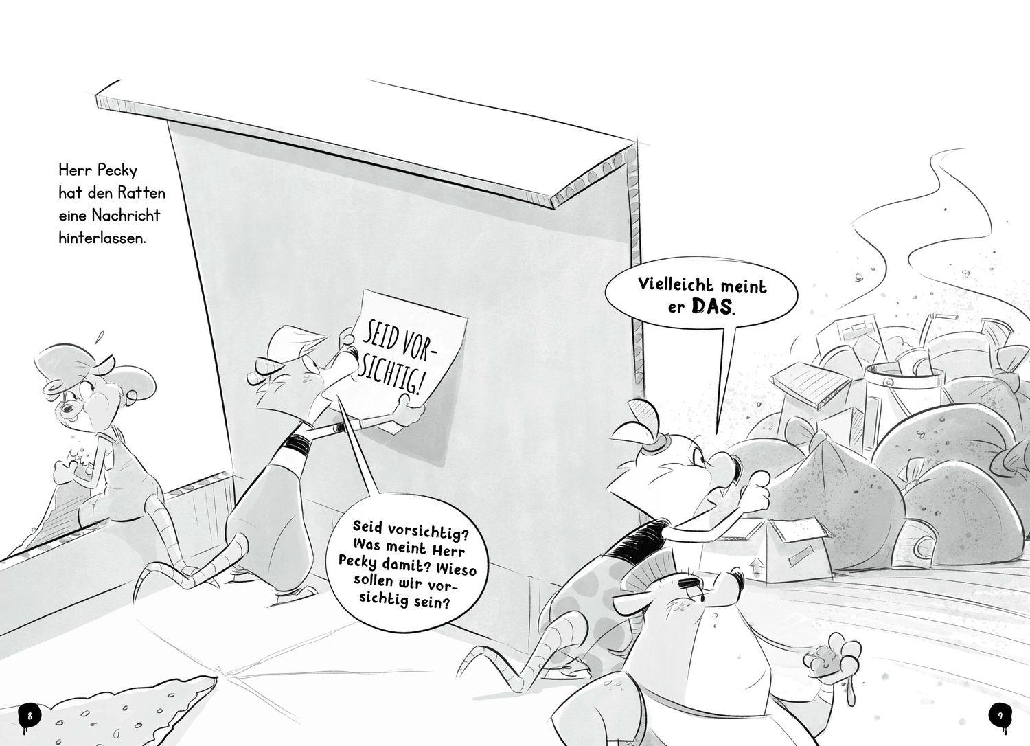 Beispielinhalt (Bild) Die Rattenbande 3. Achtung, Falle!