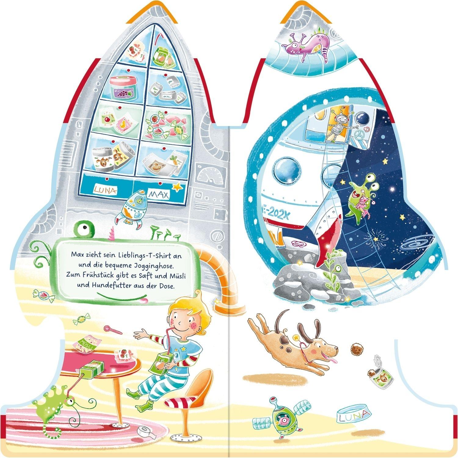 Beispielinhalt (Bild) Ein Tag im Raumschiff