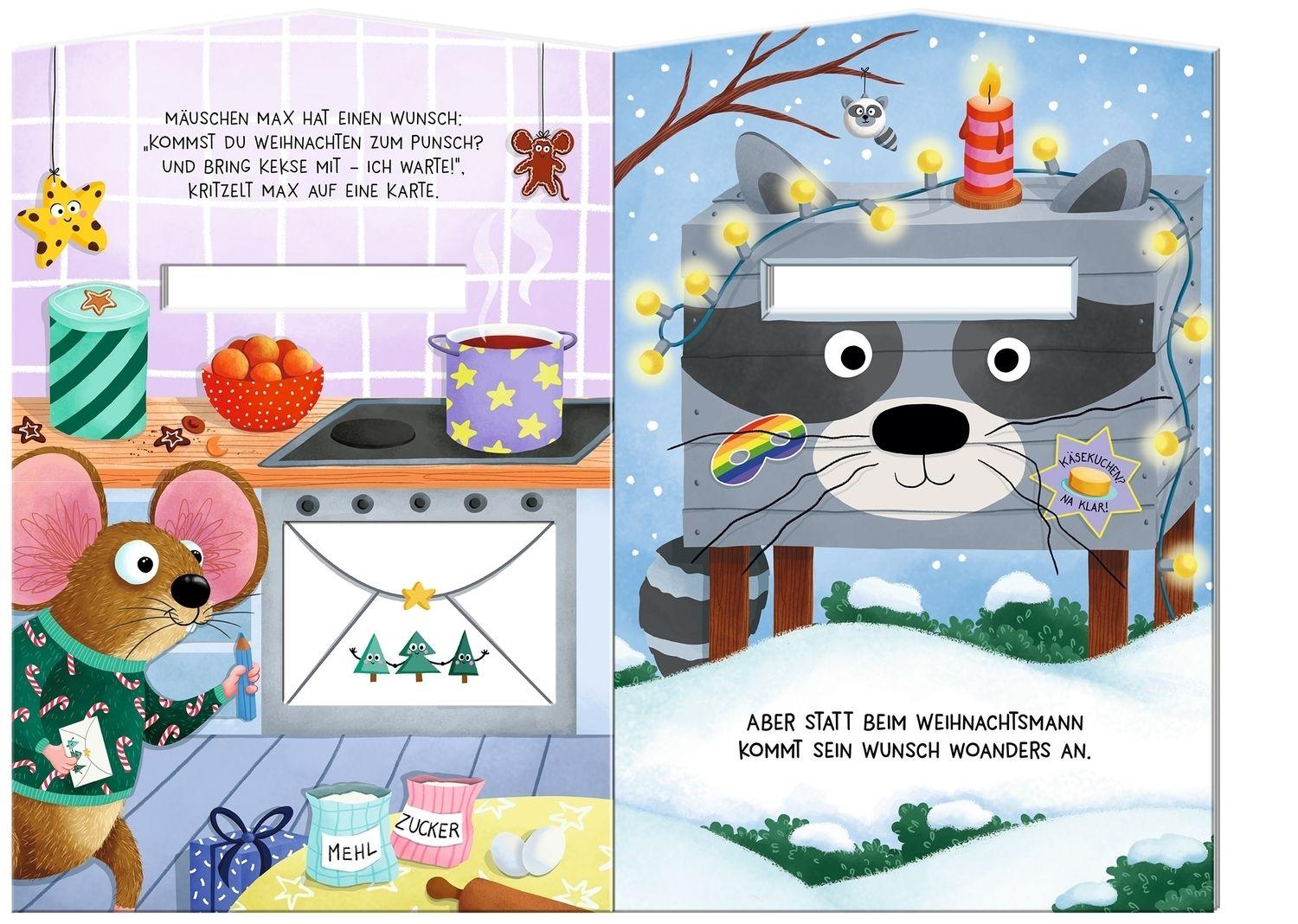 Beispielinhalt (Bild) Wirf den Wunschzettel ein!