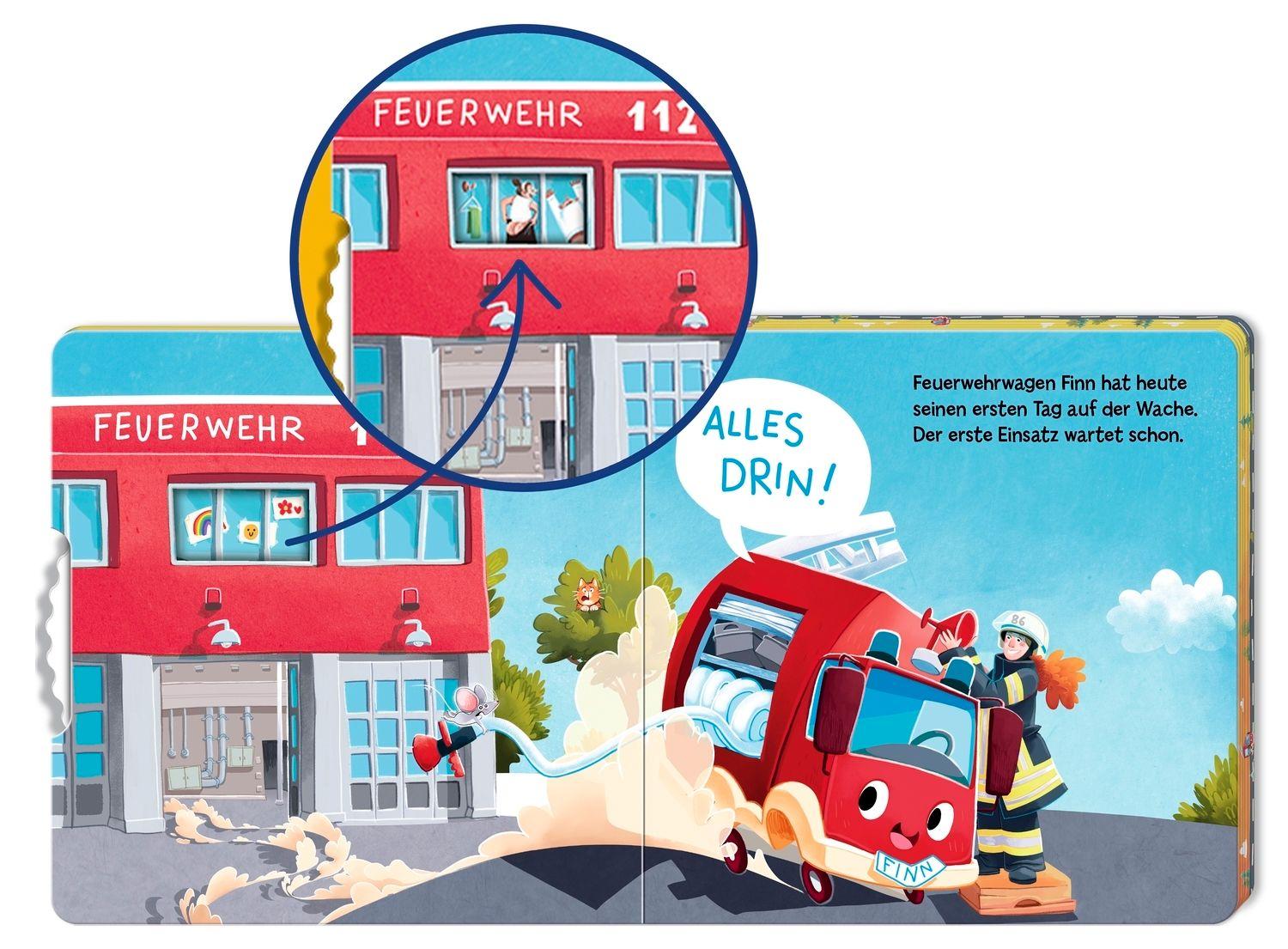 Beispielinhalt (Bild) Einsatz für Finn Feuerwehr