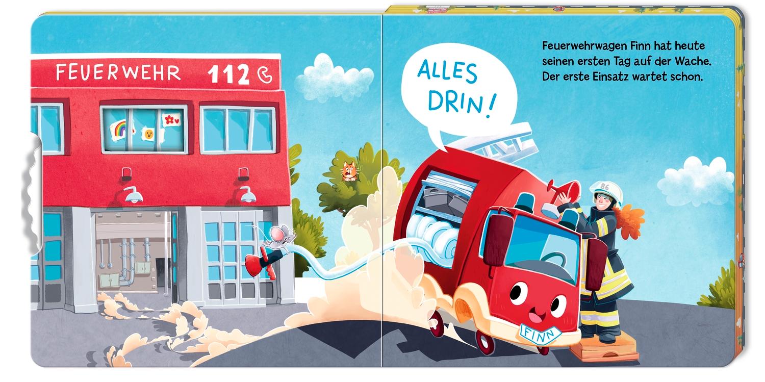 Beispielinhalt (Bild) Einsatz für Finn Feuerwehr