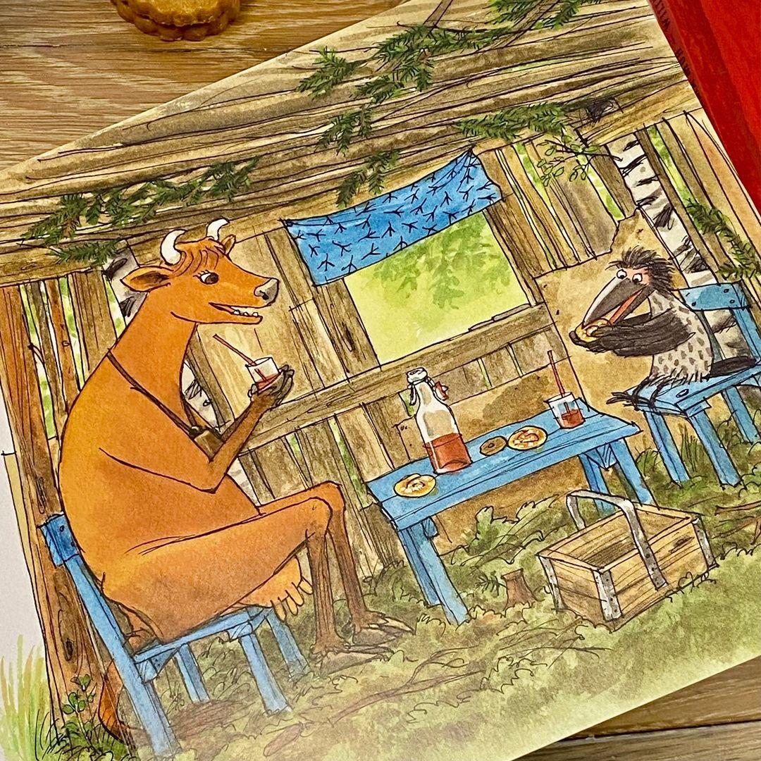 Beispielinhalt (Bild) Warte mal, Mama Muh!