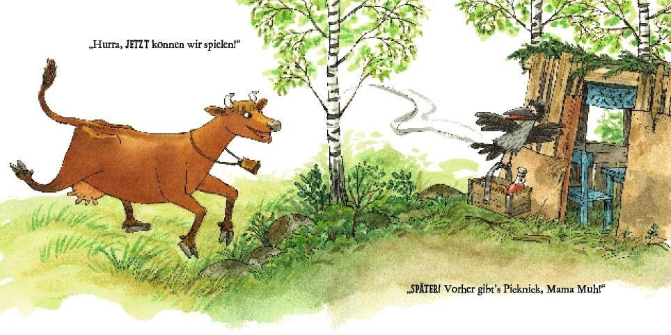 Beispielinhalt (Bild) Warte mal, Mama Muh!