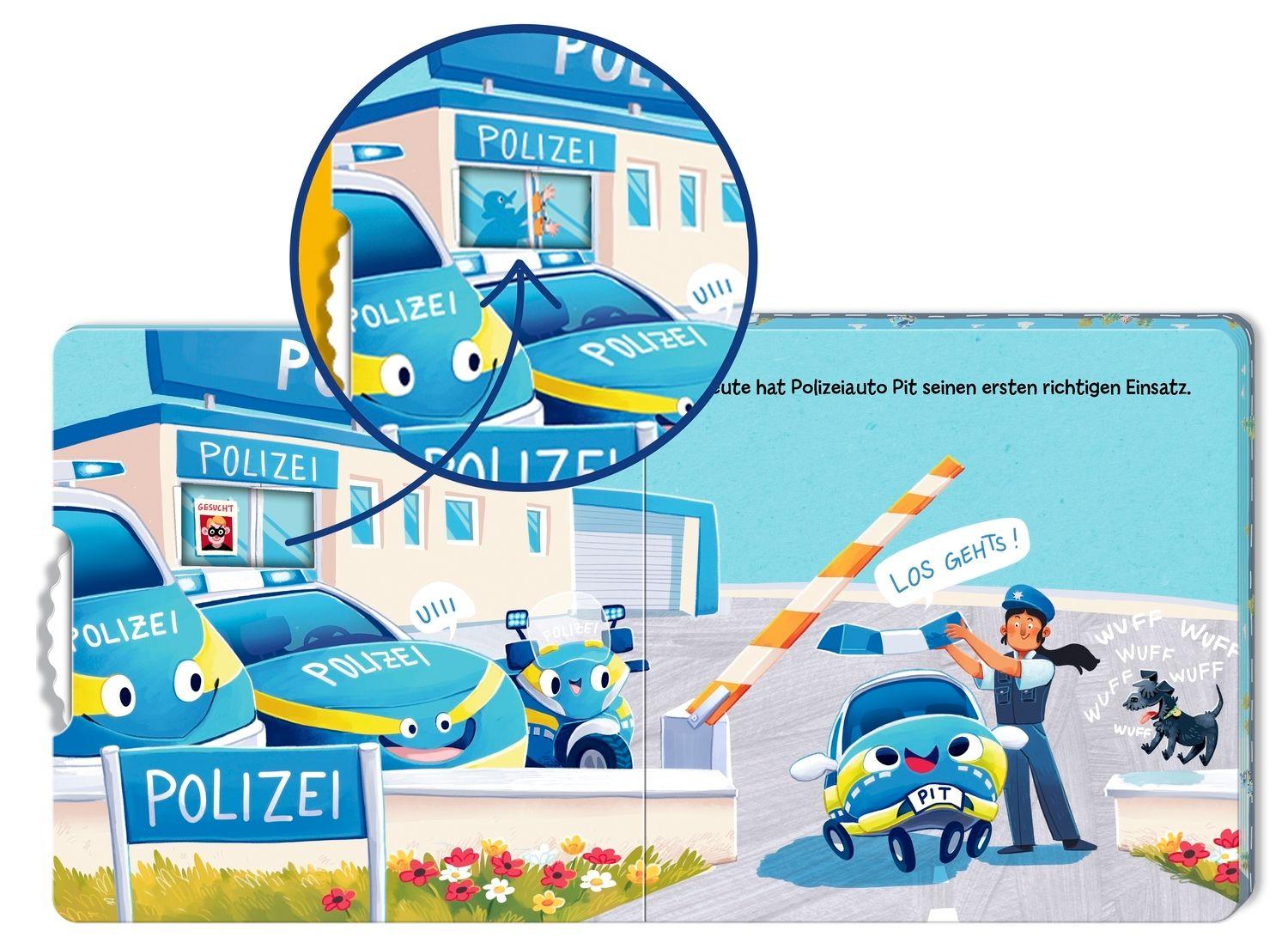 Beispielinhalt (Bild) Einsatz für Pit Polizei