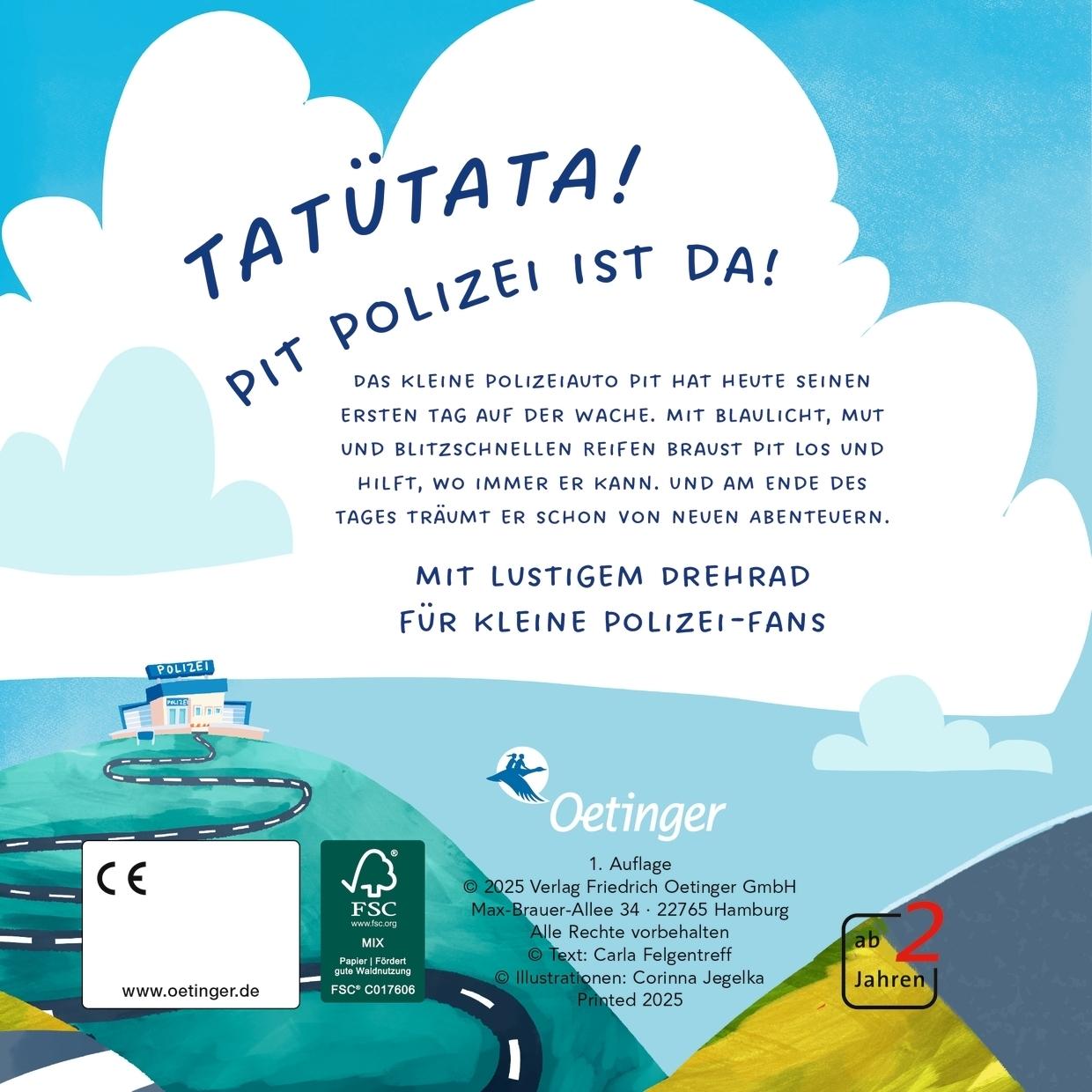 Rückseitencover Einsatz für Pit Polizei