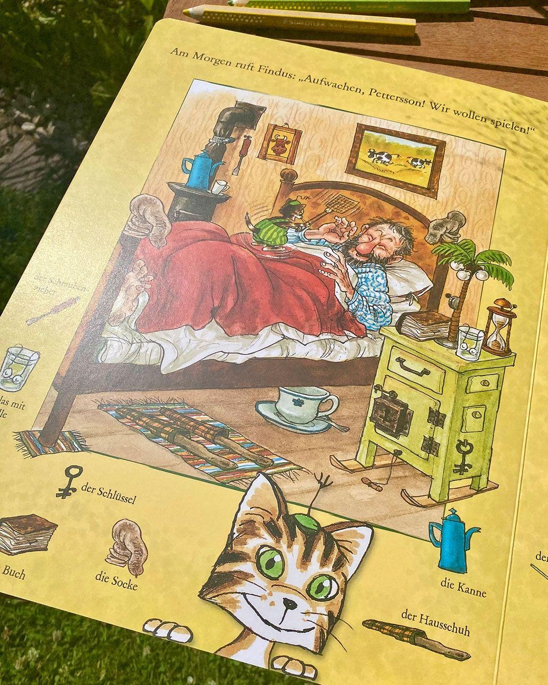 Beispielinhalt (Bild) Das große Pettersson und Findus Wimmelbuch