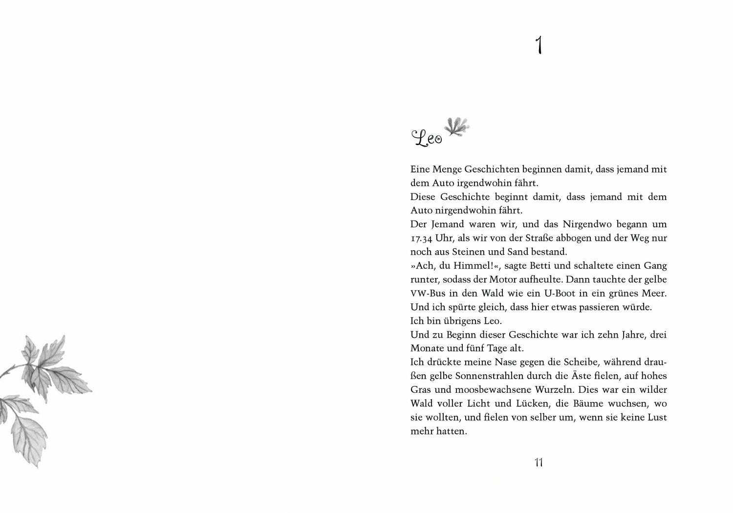 Beispielinhalt (Bild) Das Blaubeerhaus