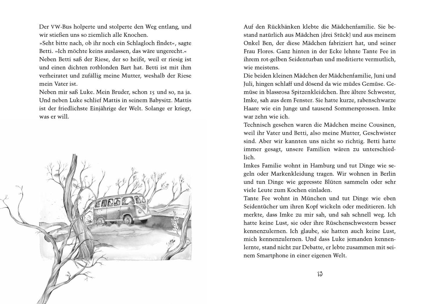 Beispielinhalt (Bild) Das Blaubeerhaus