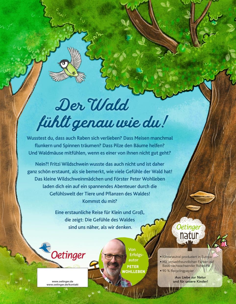 Rückseitencover Wie fühlt der Wald?