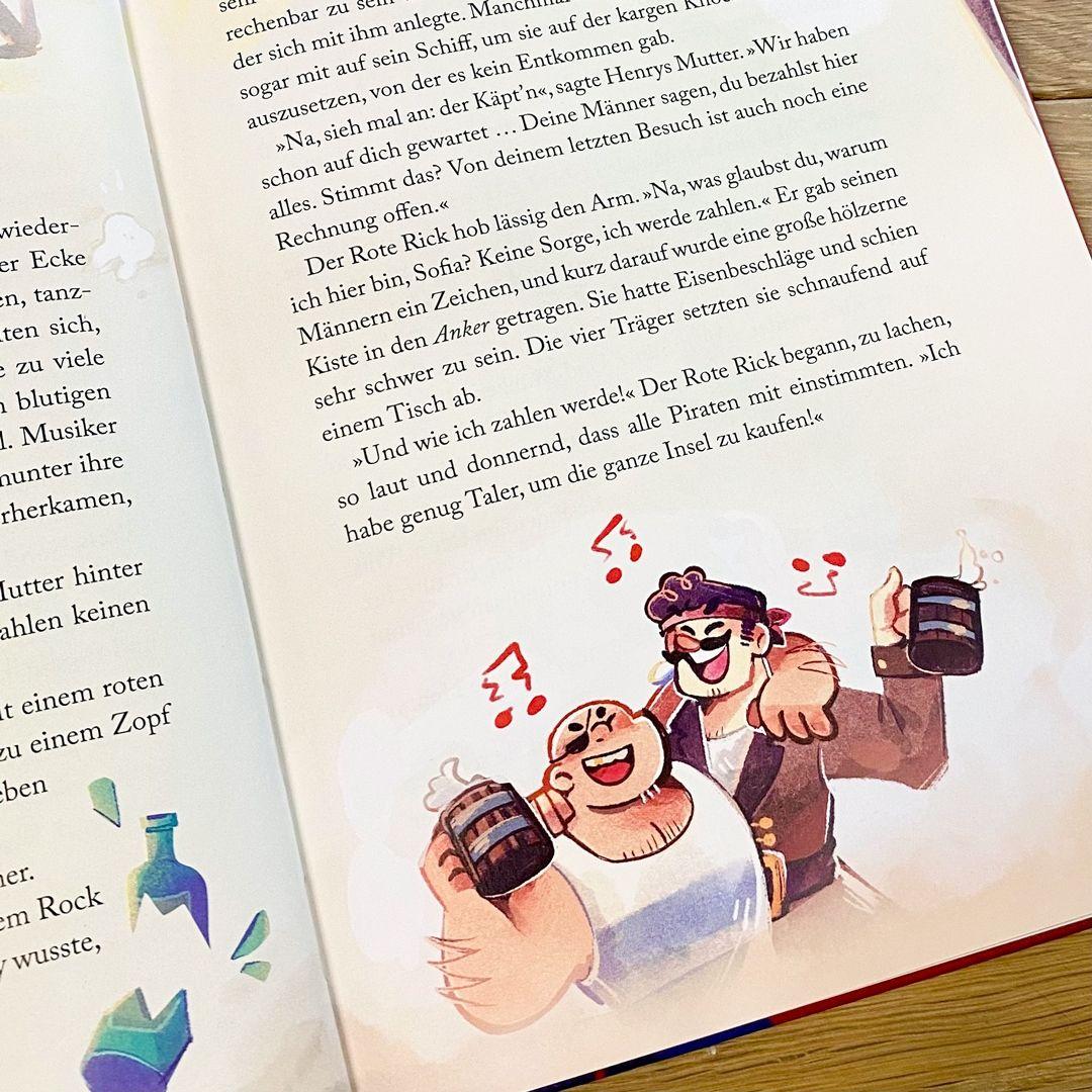 Beispielinhalt (Bild) Die Krakeninsel 1. Piraten in Sicht!