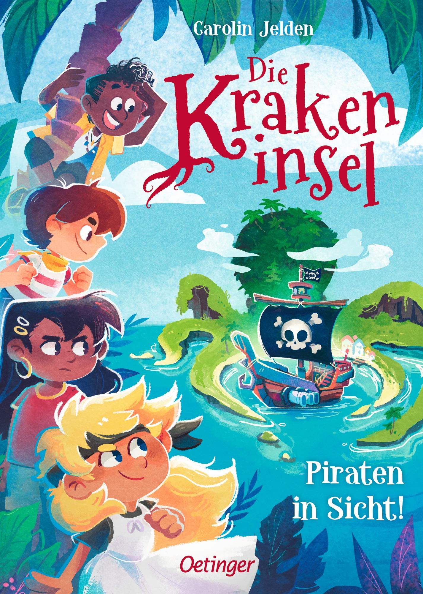 Vorderes Coverbild Die Krakeninsel 1. Piraten in Sicht!
