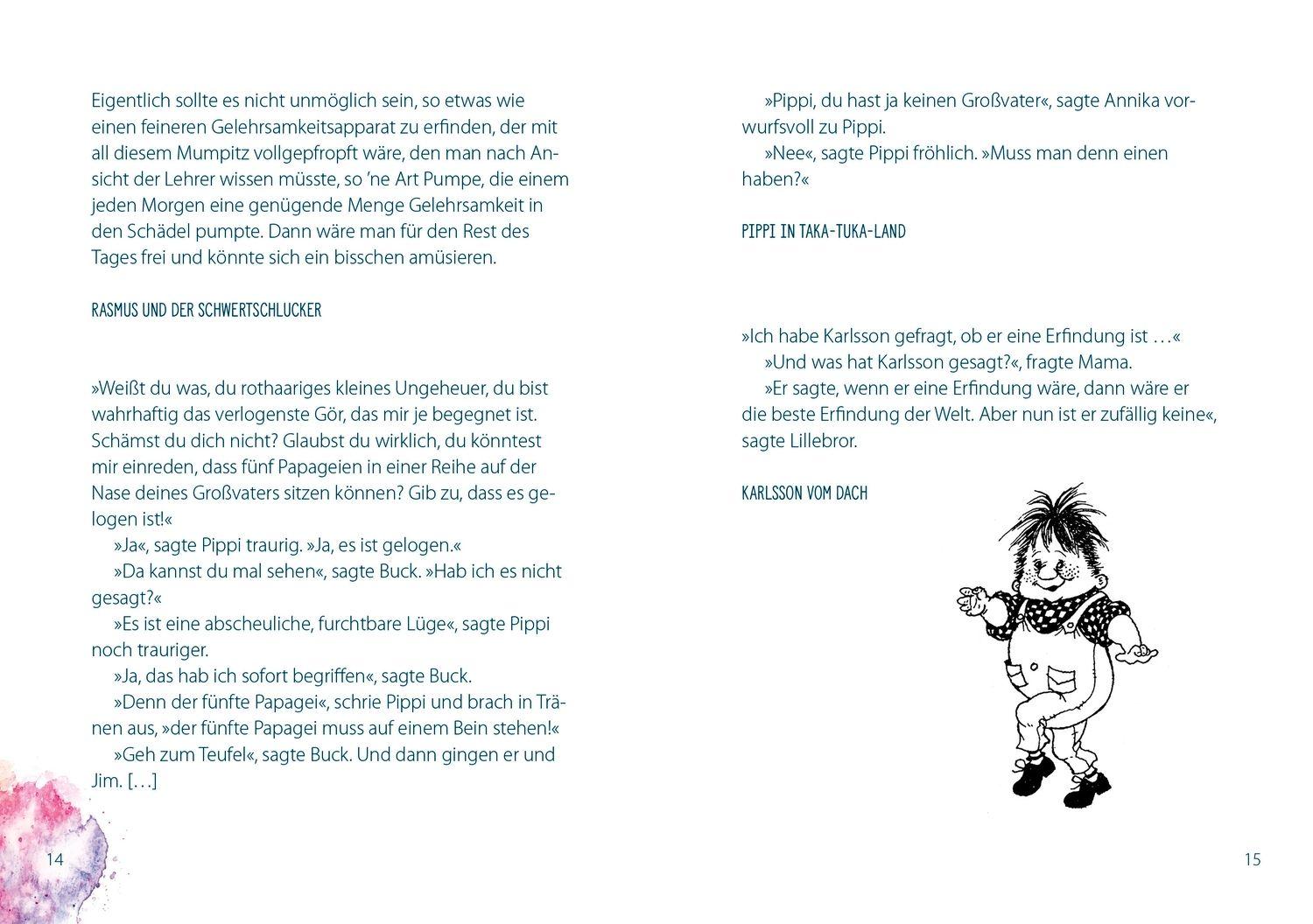 Beispielinhalt (Bild) Herrlich, dass die Welt so voller Abenteuer ist