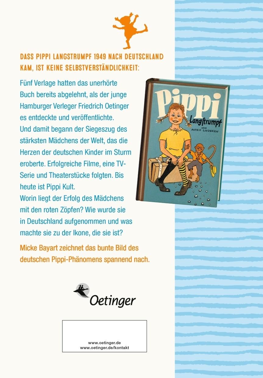 Rückseitencover Als Pippi nach Deutschland kam