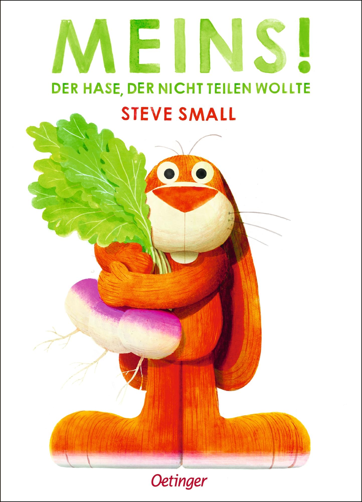 Vorderes Coverbild Meins! Der Hase, der nicht teilen wollte