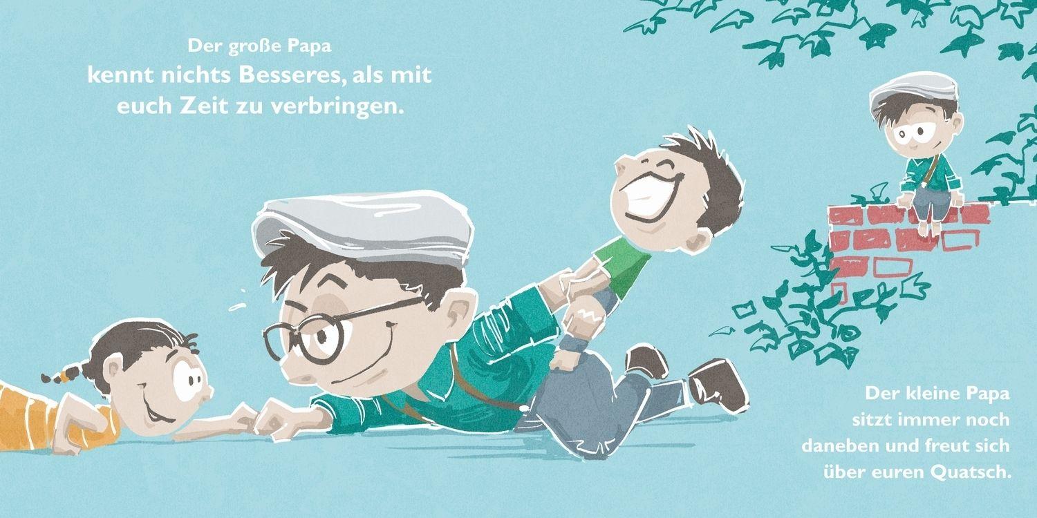 Beispielinhalt (Bild) Kleiner Papa - Großer Papa
