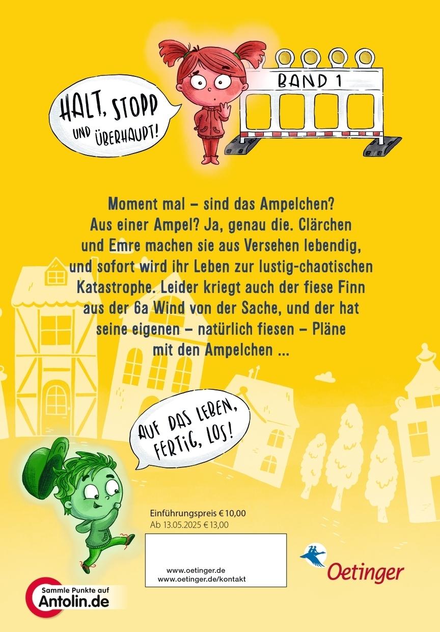Rückseitencover Die Ampelchen 1. Aus den Ampeln, fertig, los!