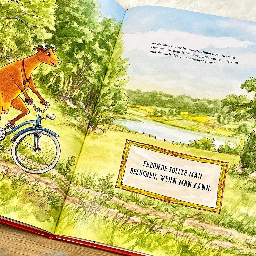 Beispielinhalt (Bild) Mama Muh. Willst du mein Freund sein?