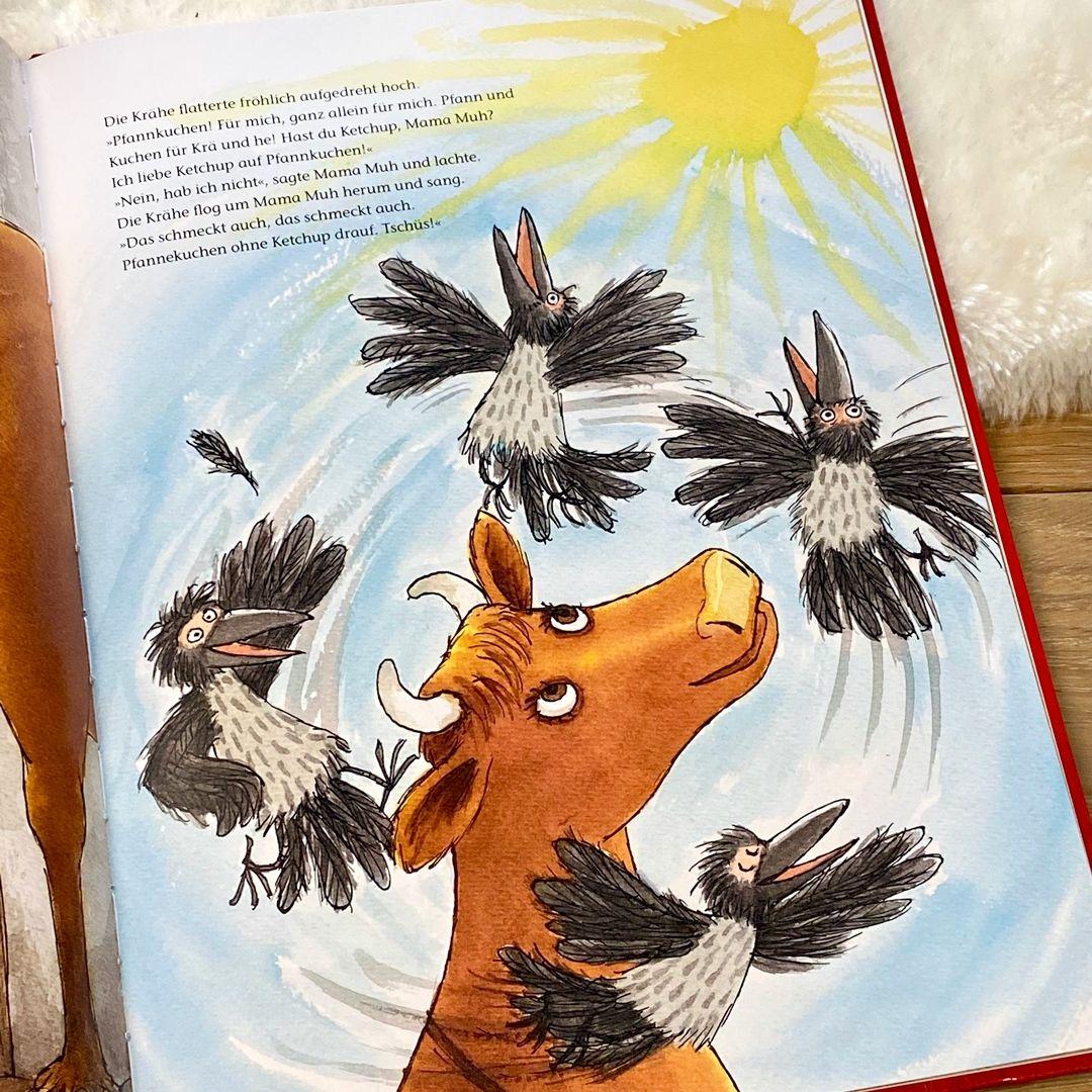 Beispielinhalt (Bild) Mama Muh. Willst du mein Freund sein?