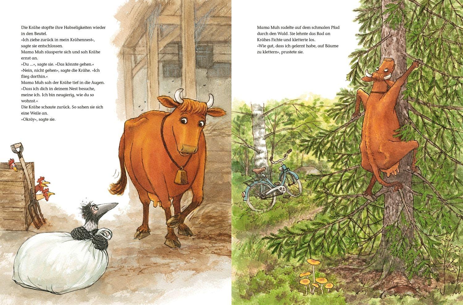 Beispielinhalt (Bild) Mama Muh. Willst du mein Freund sein?