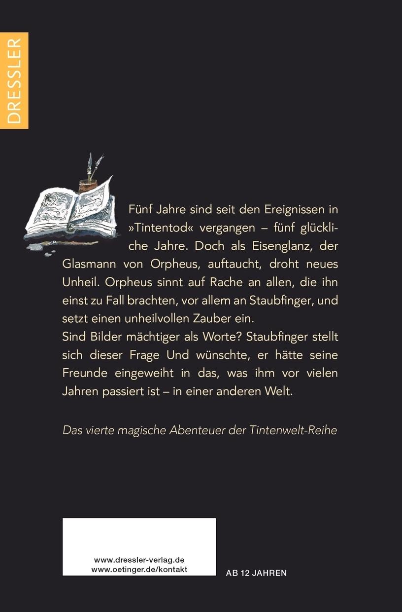 Rückseitencover Tintenwelt 4. Die Farbe der Rache