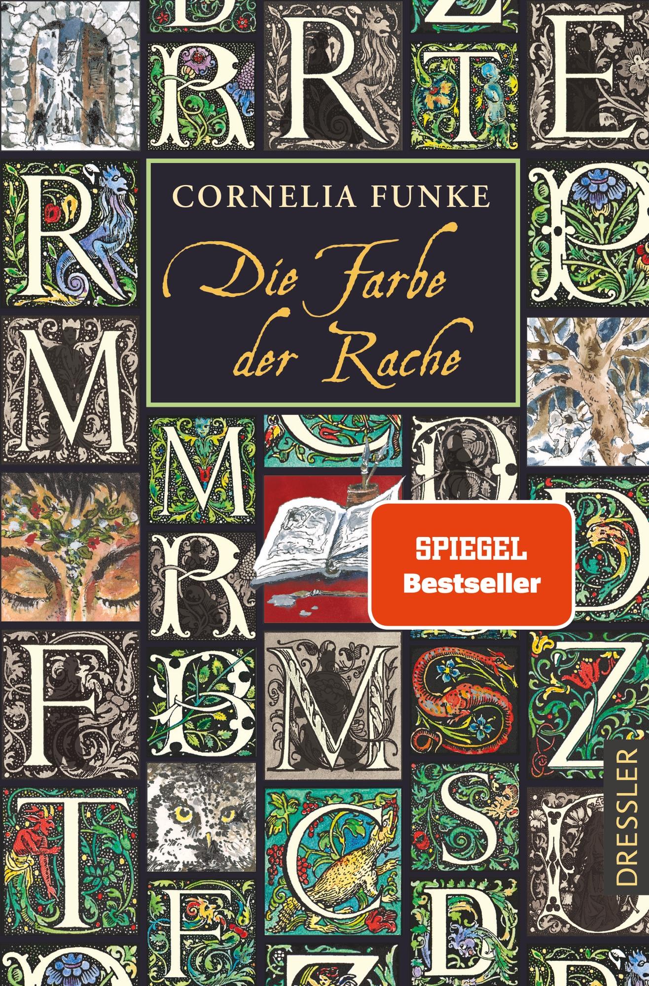 Vorderes Coverbild Tintenwelt 4. Die Farbe der Rache