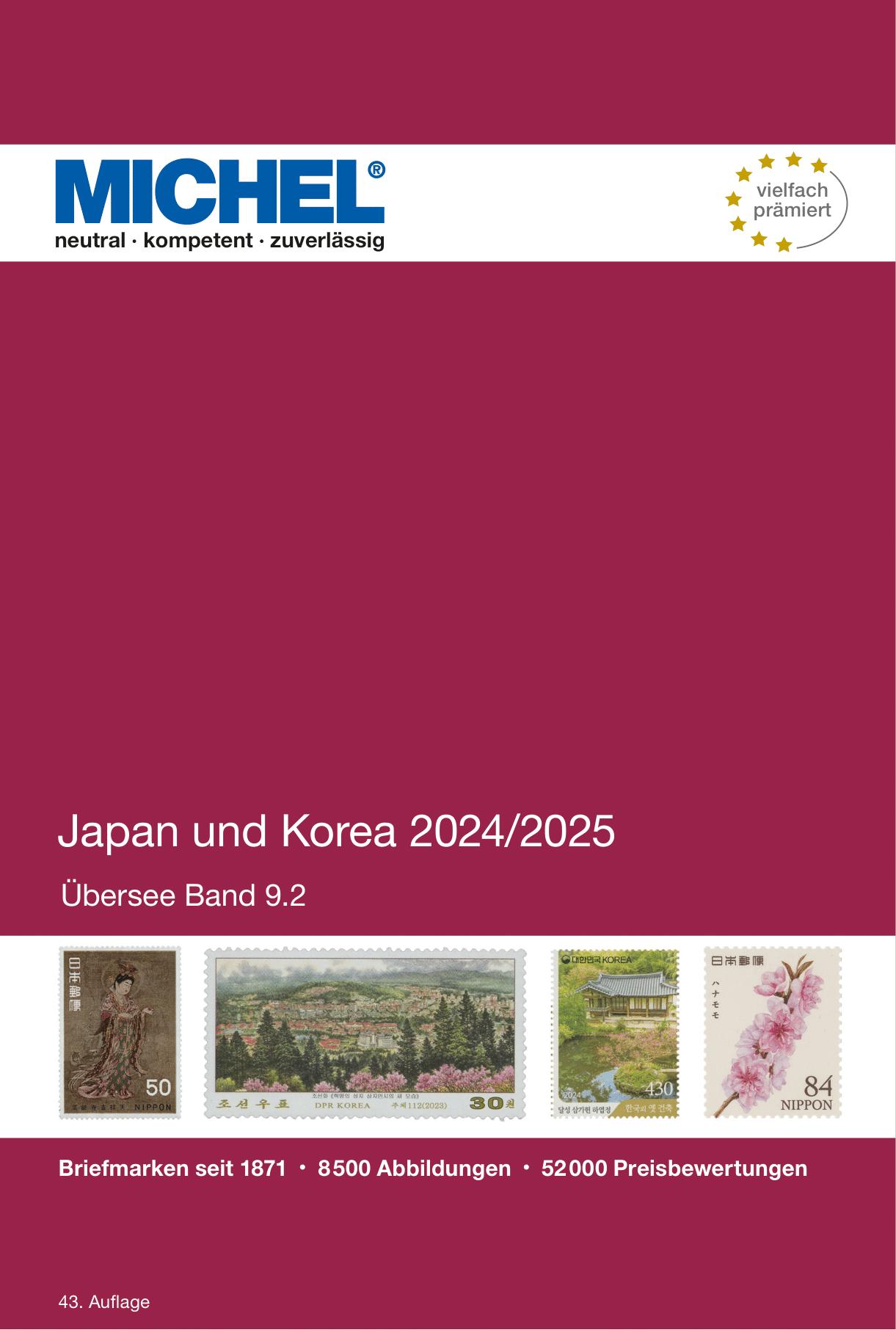 Vorderes Coverbild Japan und Korea 2024/2025