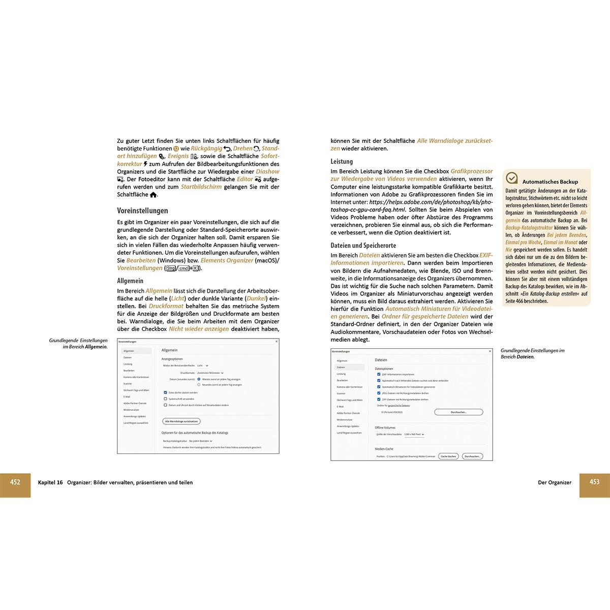 Beispielinhalt (Bild) Photoshop Elements 2025 - Das umfangreiche Praxisbuch