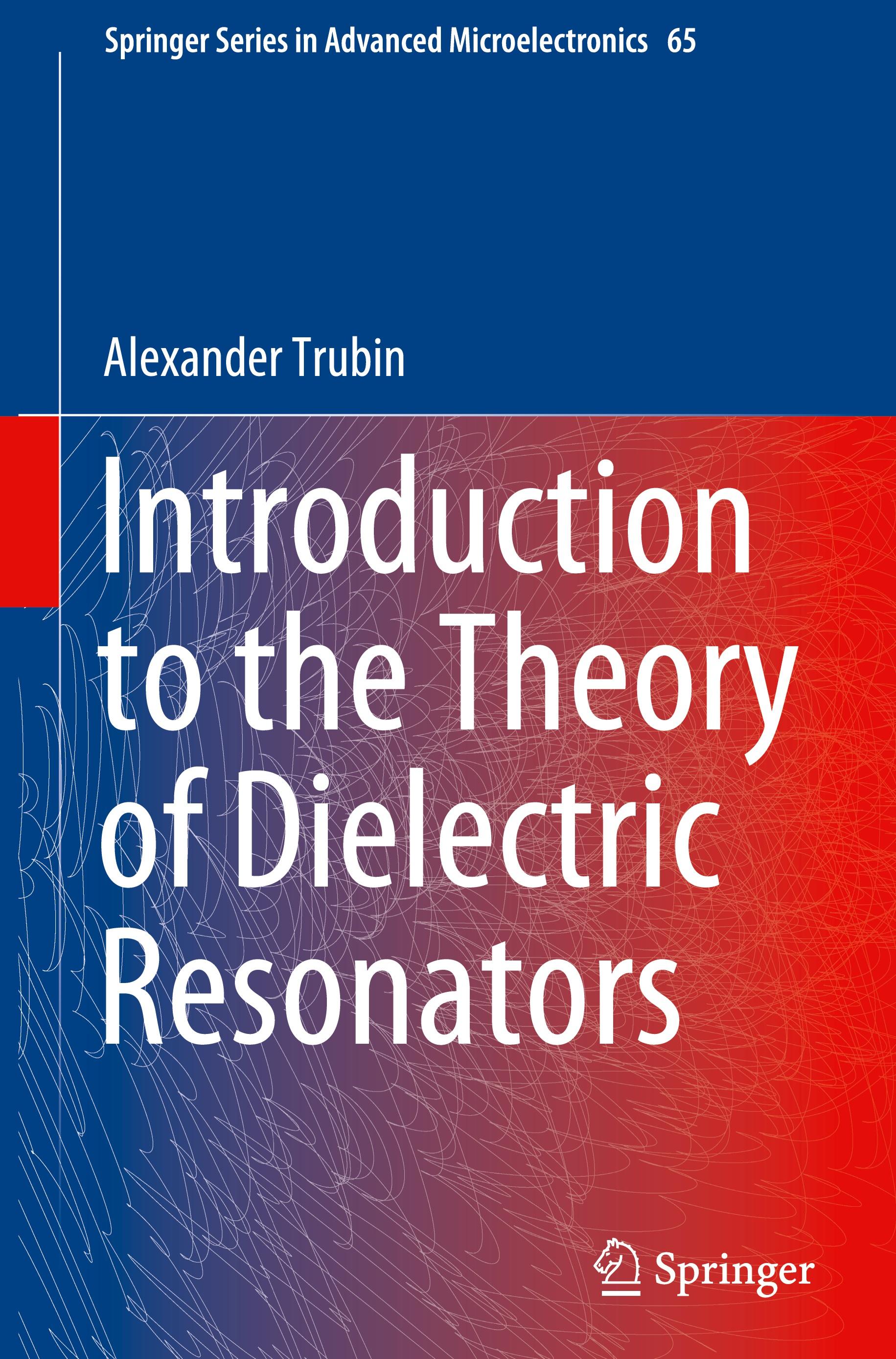 Vorderes Coverbild Introduction to the Theory of Dielectric Resonators