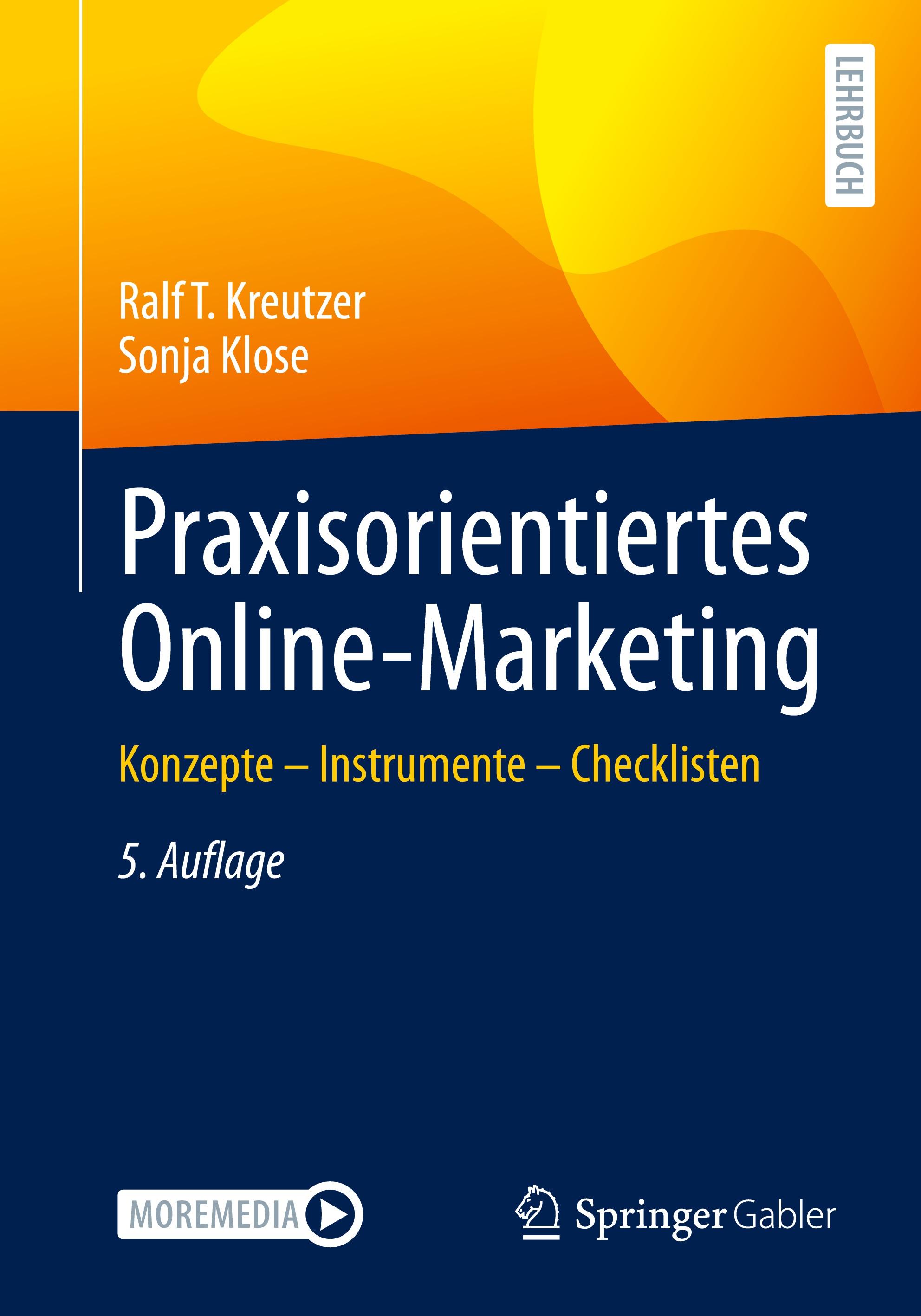 Vorderes Coverbild Praxisorientiertes Online-Marketing