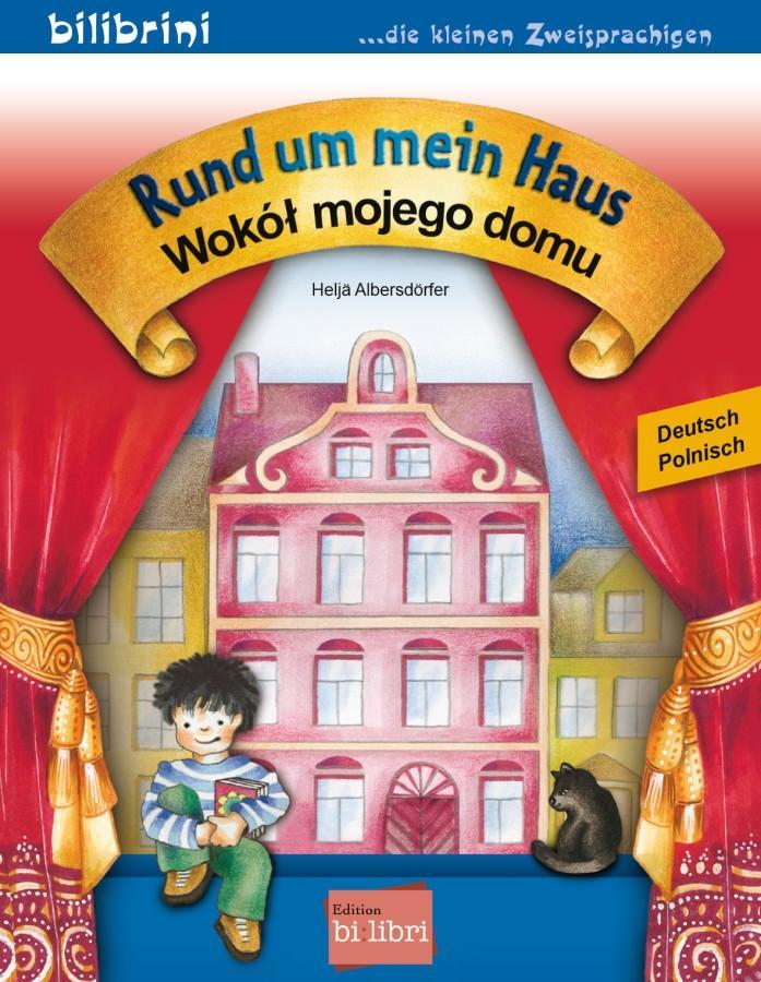 Vorderes Coverbild Rund um mein Haus (Deutsch-Polnisch)