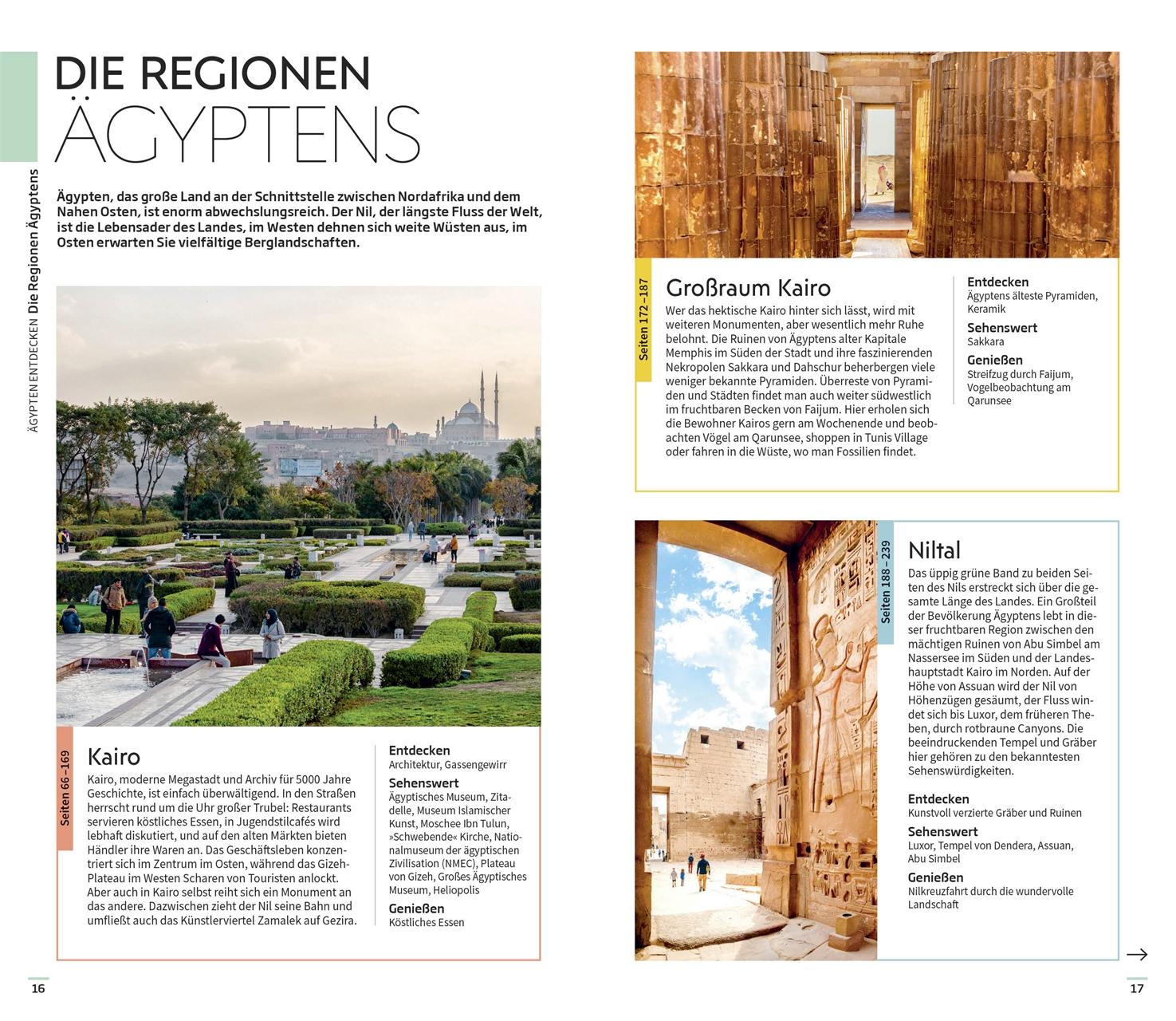 Beispielinhalt (Bild) Vis-à-Vis Reiseführer Ägypten