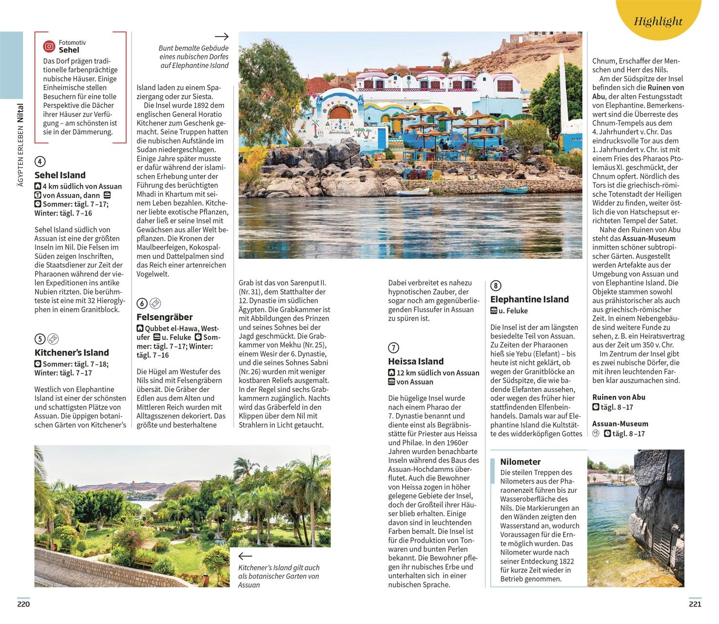 Beispielinhalt (Bild) Vis-à-Vis Reiseführer Ägypten