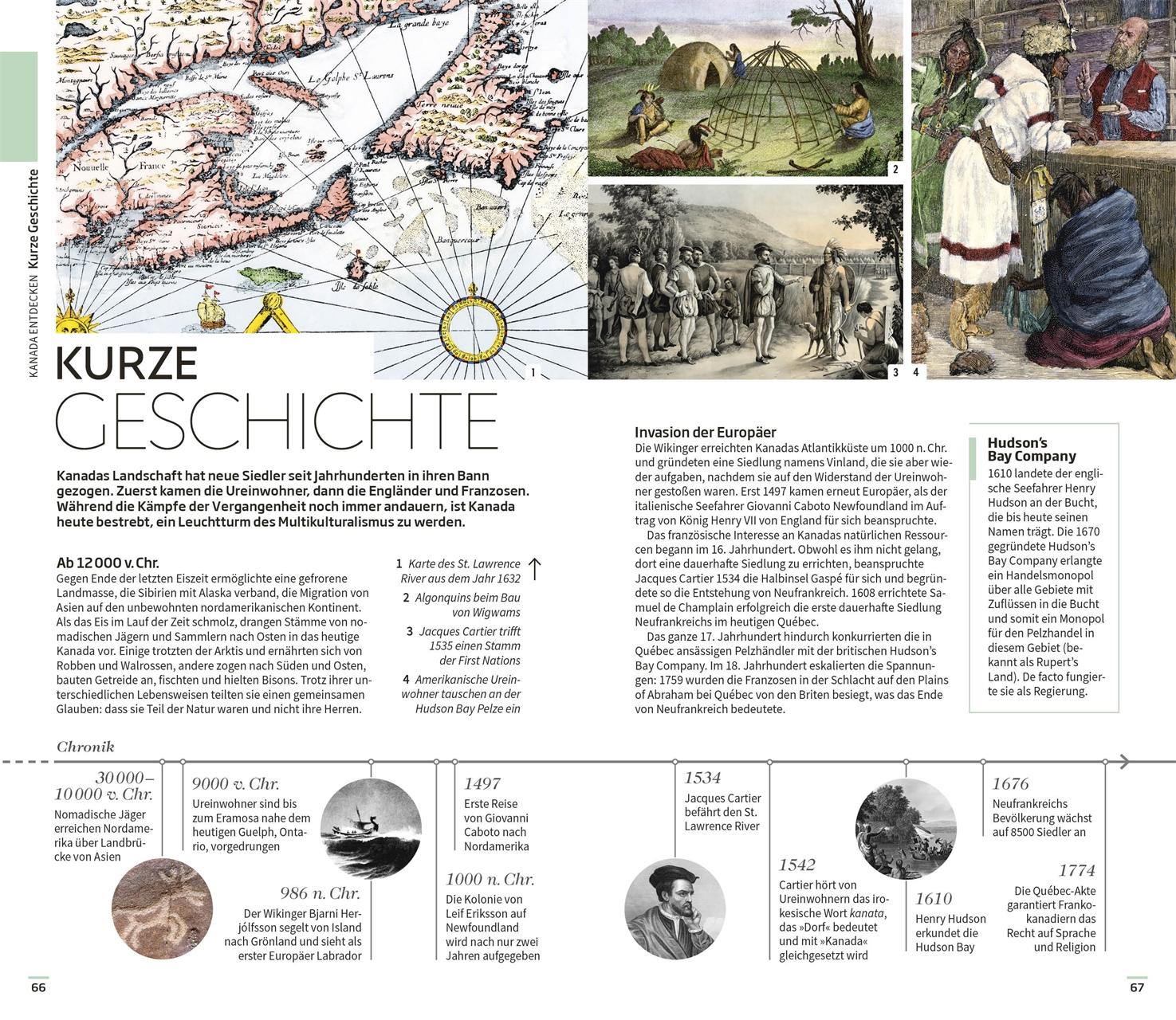 Beispielinhalt (Bild) Vis-à-Vis Reiseführer Kanada