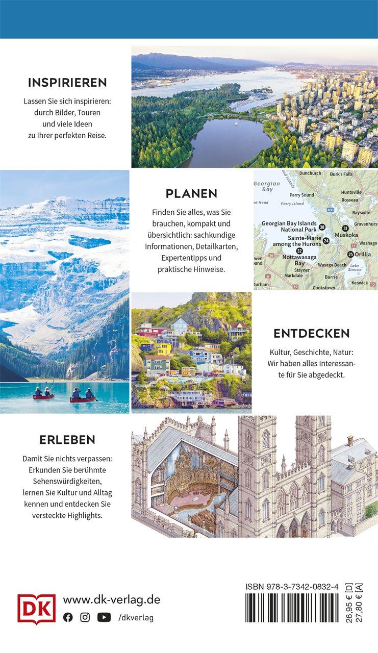 Rückseitencover Vis-à-Vis Reiseführer Kanada
